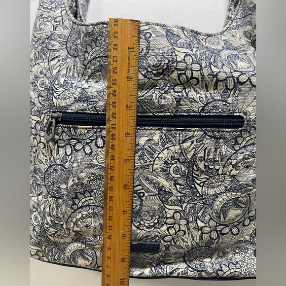 Sakroots navy and white shoulder bag - Picture 9 of 14